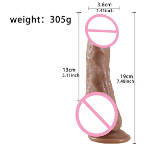 Jiu Xi Evcil Hayvan Simülasyonu Yapay Penis Yumuşak Esnek Bükülebilir 305g Dış Ticaret Modeli AV Çubuk Kadın Cihazı Yetişkin Seks Oyuncakları Toptan Satış - Product Image 2