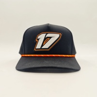 Gorra de Golf Oxford de 5 Paneles de Alta Calidad con Logotipo de Silicona Personalizado, Estilo Vintage con Cuerda, Unisex, MOQ Bajo, OEM, Premium, Ajustable para Clubes de Campo