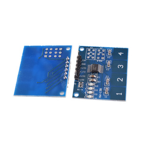 Módulo táctil Ttp224, Sensor táctil digital, módulo de detección capacitiva por microondas para hogar inteligente - Product Image 3