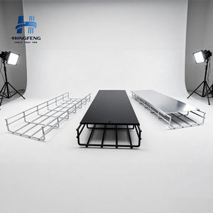 Bac à câbles électrique en acier perforé ventilé robuste, étanche et de haute qualité pour câblage industriel - Product Image 3