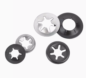 304 pince de roulement en acier inoxydable <span class=keywords><strong>rondelle</strong></span> <span class=keywords><strong>Starlock</strong></span> rondelles de verrouillage à dents internes vitesse rapide pousser sur étoile <span class=keywords><strong>rondelle</strong></span> de verrouillage M4 M12 - Product Image 1