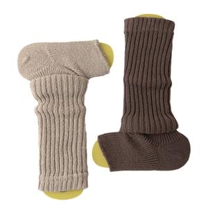 Calentadores de <span class=keywords><strong>piernas</strong></span> de punto cálidos a la moda, calentador de <span class=keywords><strong>piernas</strong></span> holgado hasta la rodilla de tres longitudes diferentes para mujer, superventas - Product Image 5