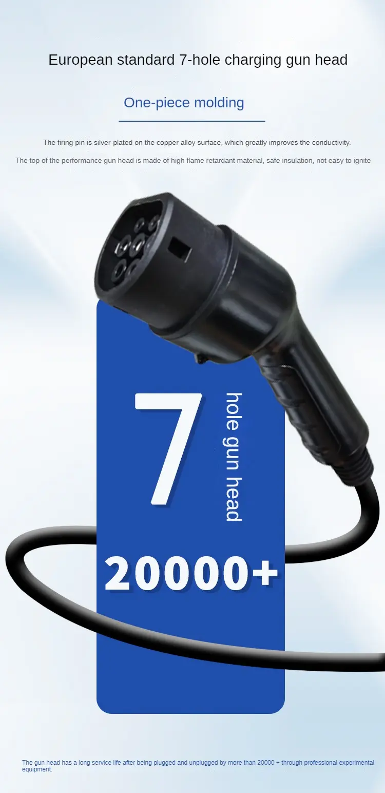 Carregador de veículo elétrico 3.5KW 16A AC 230V EV Estação de Carregamento rápido para carros