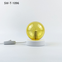 Lampe de Table Moderne Led Lampe de Bureau Bureau Verre Français Art Déco Style Lampe de Table pour Restaurant