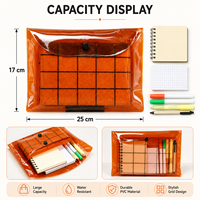 Pochette anti-poussière pour dossiers, classeur de rangement pour papeterie, organiseur de documents étanche, porte-documents, rangement de papiers, organiseurs de bureau