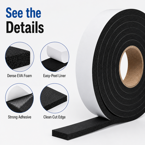 Double Sided EVA Foam Adhesive <strong>Sticker</strong> with Strong Adhesive for Wall Signage DIY Shock <strong>Absorbing</strong> Cushioning - Product Image 4