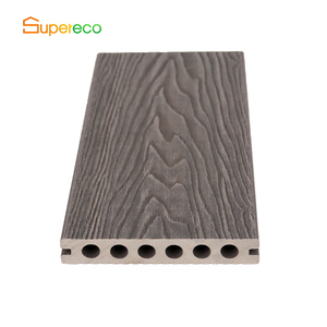 Phong cách hiện đại tự làm rỗng lồng vào nhau WPC decking gạch cho ngoài trời Patio bền không thấm nước Sàn PVC cho hồ bơi bấm vào - Product Image 4