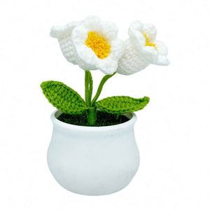 Custom Size/Color Crochet Macrame Crochet <b>Cute</b> and Funny Potato Handmade Knitted <b>Doll</b> Toy for Home Office Car Decoration - Product Image 1