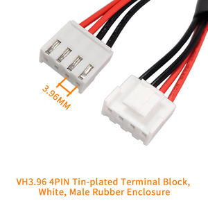 VH 3.96 มม. IDC3.96MM 4 พิน ชุดสายไฟอิเล็กทรอนิกส์พร้อมขั้วต่อแบบตัวเมีย - Product Image 3