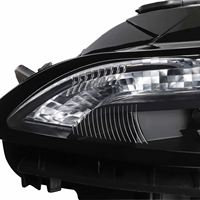 Feux de jour à LED avec clignotants intégrés, boîtier noir, pour Jeep Cherokee KL 2014-2018