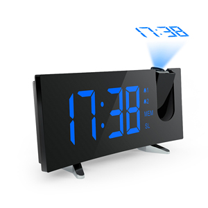 Réveil avec projection radio chinoise, lumière de réveil - Product Image 1