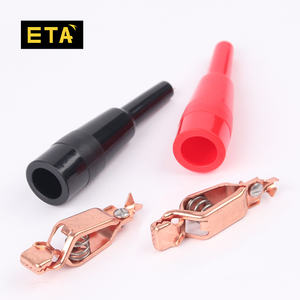 ETA3104คลิปทดสอบแบบมีสาย40A กระแสสูงคลิปหนีบไฟปลอกจระเข้คลิปทองเหลือง - Product Image 4