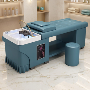 Lettino di Lusso per Terapia alla Testa, Poltrona Shampoo Reclinabile, Tavolo per Massaggi Facciali per Spa, Salone, Barbiere, Soggiorno, Bagno - Product Image 4