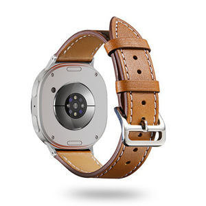 Cinturino in Vera Pelle per <span class=keywords><strong>Samsung</strong></span> Galaxy Watch8 40mm 44mm Classic 46mm, Cinturino in Pelle per <span class=keywords><strong>Samsung</strong></span> Galaxy Watch Ultra - Product Image 2