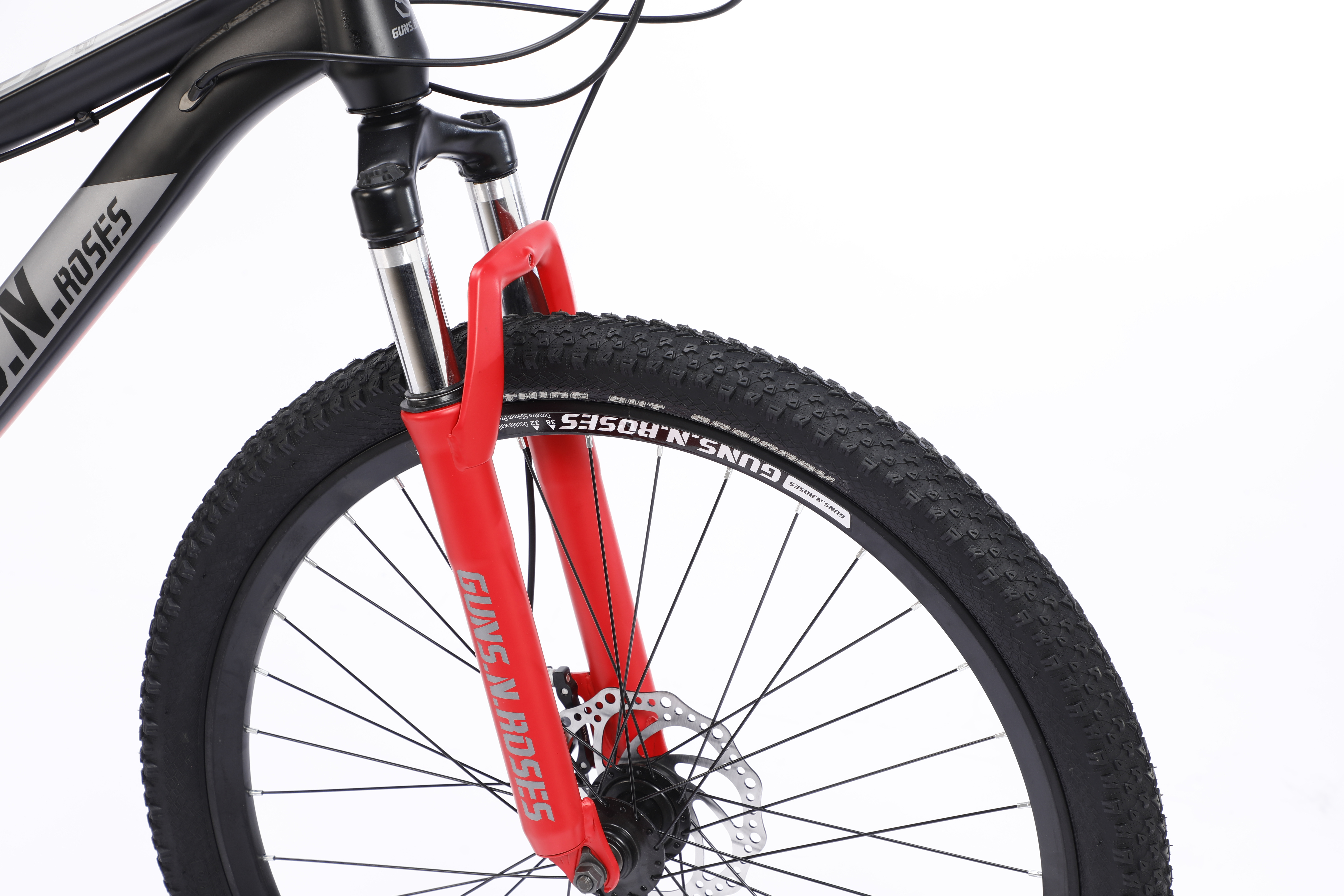 Guns.N.Roses 21-Speed Mountain Bike with Steel Fork, Disc Brake