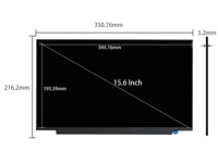 BOE NE156FHM-N61 15.6 Inch FHD IPS TFT LCD Panel 1920x1080 30-Pin EDP High Brightness New Laptop Screen 99% SRGB 60Hz for