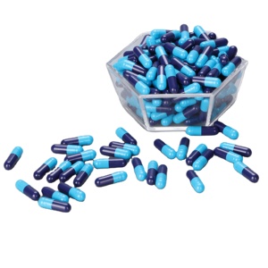 Đóng gói thuốc viên nang rỗng bovine Halal cứng gelatin 0 rõ ràng viên nang màu đỏ trắng preclosed - Product Image 4