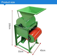 Décortiqueuse d'arachides automatique multi-tensions haute efficacité Yu Xing Zhi Fu, capacité 300 kg/h, modèle HJ-CM023S