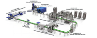 Machine de remplissage liquide automatique de petite bouteille de production de boisson mini pour l'eau minérale