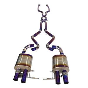 Sistema de Escape Catback Valvetronic de Alto Rendimiento con Acabado de Espejo de Titanio VSS de 1.5 mm de Espesor para <span class=keywords><strong>BMW</strong></span> E63 M6 <span class=keywords><strong>E60</strong></span> <span class=keywords><strong>M5</strong></span> <span class=keywords><strong>V10</strong></span> - Product Image 2