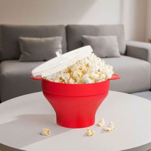 Nuevo Producto Original: Palomitero de Silicona Plegable para Microondas con Tapa - Product Image 5