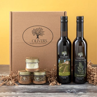 Carton rigide à impression personnalisée boîte postale de bouteille d'huile d'olive verte boîte cadeau de luxe d'huile d'olive avec insert pour bouteille