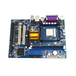 Motherboard Intel ATX KH-845GV + CPU dengan <span class=keywords><strong>RAM</strong></span> DDR2 Dual Channel, Antarmuka SATA, Kartu Pengontrol Pemotong Kabel HL Tanpa Disk Baru - Product Image 1