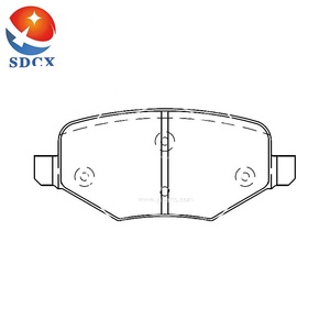 แผ่นรองเพลาหลัง SDCX D1754-8488 DG1Z-2200-E EG1Z-2200-A D20062H สำหรับรถบรรทุก Flex ปี 2013-2016 / ปี 2014 - Product Image 2