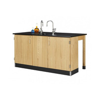 Table de travail de laboratoire de chimie, mobilier de laboratoire scientifique, table d'atelier, plan de travail de laboratoire, prix