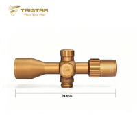 Lunette de visée Tristar 3-12x44 FFP avec fonction Zero-Stop, viseur de chasse longue portée avancé, optique étanche et antichoc pour le positionnement