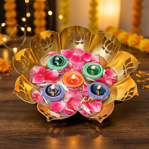 Elegantes cuencos Urli Piezas decorativas para cada ocasión Serene Floats the Art of Urli Bowls Urli Bowl Magic - Product Image 6