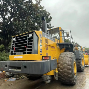 Chargeuse frontale lourde Komatsu WA500 d'occasion de 9 tonnes, modèle 2020, en bon état, équipement de terrassement, composant moteur principal testé et fonctionnel - Product Image 1