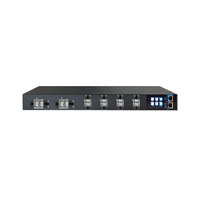 Bloc de bornes intelligent PDU à courant continu (CC) 24V 48V, idéal pour les centres de données informatiques, avec réinitialisation à distance en un clic