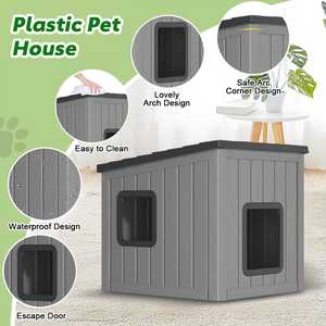 Di alta qualità impermeabile in plastica per animali domestici casa per interni - Product Image 5