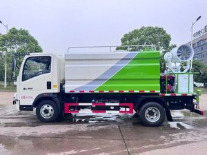 Camion-citerne Sinotruk HOWO 4X2, réservoir carré de 7 m³, 160 CV, moteur Weichai Euro <span class=keywords><strong>5</strong></span>, véhicule de lutte contre la poussière - Product Image 4