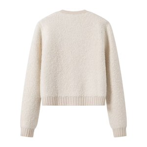 Abbigliamento donna MYST & ZA 2024 autunno nuovo stile alla moda Versatile Bouclé giacca giacca 1822002 - Product Image 6