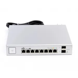 UBNT Networks UniFi Switch 8-Port 150 Watt Sakelar US-8-150W Putih