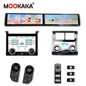 Panel kontrol AC pemutar Multimedia GPS Radio Android layar ganda baru untuk Range Rover Vogue L405 sport L494 2013-2017