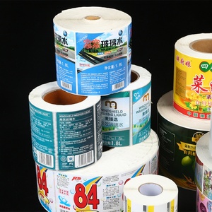 Etiquetas Transparentes de PVC Personalizables en Rollo, Etiquetas Adhesivas de Sellado con Logotipo Publicitario, Etiquetas de Color, Personalización de Marcas Acrílicas - Product Image 4