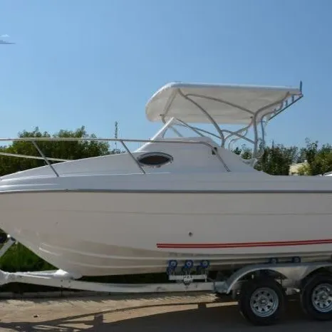 6.25m Aluminium Schnellboot Cabin Fischerboot zum Verkauf Mit CE-Zertifikaten MS-205