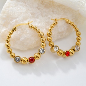 Boucles d'oreilles carrées vintage plaquées or, ambre gris, résine transparente, boucles d'oreilles en acrylique massif, grandes boucles d'oreilles pour femmes - Product Image 1