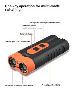 ADZIA Répulsif Ultrasonique Portable pour Chiens, Dispositif <span class=keywords><strong>Anti</strong></span>-<span class=keywords><strong>Aboiement</strong></span> Rechargeable par USB, Contrôle <span class=keywords><strong>Anti</strong></span>-<span class=keywords><strong>Aboiement</strong></span> - Product Image 6