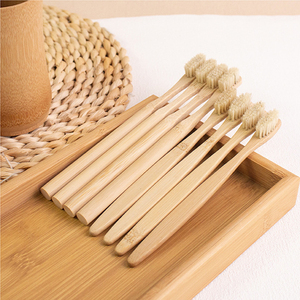 <span class=keywords><strong>Cepillo</strong></span> de Dientes Ecológico 100% Libre de Plástico, Compostable, Natural, Biodegradable, con Cerdas de Jabalí, Crines de Caballo y Bambú - Product Image 6