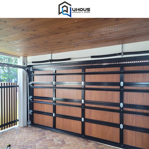 <span class=keywords><strong>Porte</strong></span> de <span class=keywords><strong>garage</strong></span> sectionnelle automatique isolée à bascule en verre pour extérieur, de qualité industrielle, avec garantie de 5 ans - Product Image 3