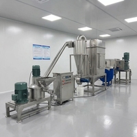 Broyeur de poudre microfine cosmétique industriel avec engrenage, haute productivité, multi-tension (220V/380V/415V/440V), pulvérisateur