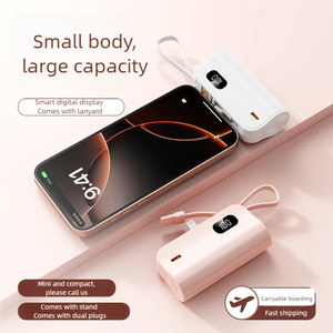 Mini Power Bank en forme de capsule 5000mAh, Power Banks personnalisables avec logo, 5000mAh - Product Image 6