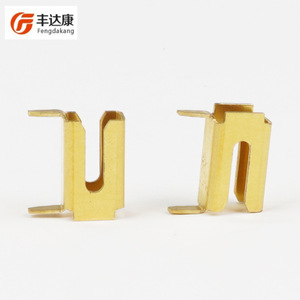 Boîtier de connecteur en laiton Fengdakang, borne de câblage estampée de précision 0,5 mm pour applications électriques - Product Image 3