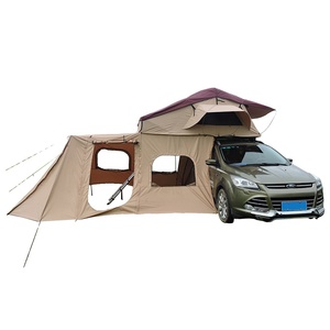 <span class=keywords><strong>Tenda</strong></span> da Tetto <span class=keywords><strong>per</strong></span> <span class=keywords><strong>Auto</strong></span> a Scomparsa Pieghevole Impermeabile da Campeggio Esterno con Tendalino <span class=keywords><strong>Parasole</strong></span> - Product Image 1