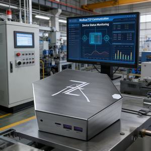 Mini PC industriel IoT, protocole Modbus/TCP pour la surveillance des équipements d'usine - Product Image 2