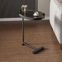 Table basse moderne minimaliste en métal durable pour salon et salle à manger, meubles de maison